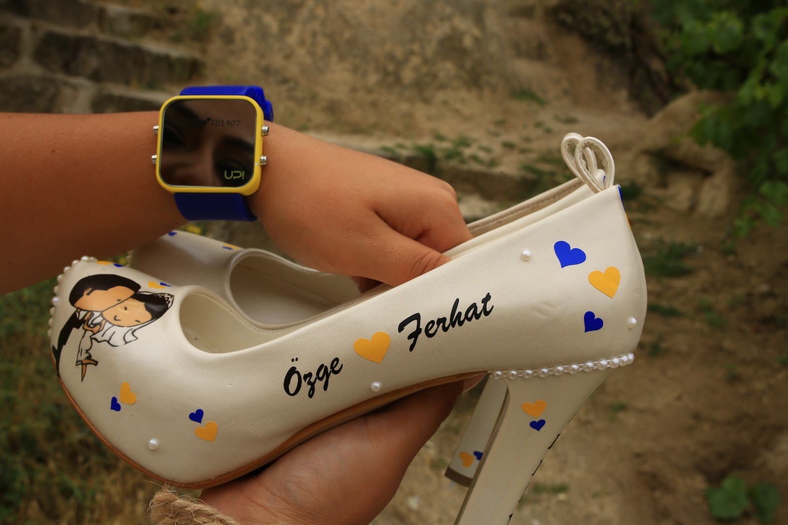 Gelin damadın Fenerbahçe aşkı